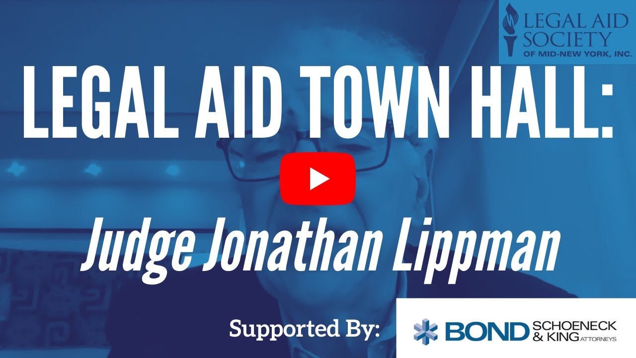 Judge Jonathan Lippman on Pro Bono and the importance of Legal Services